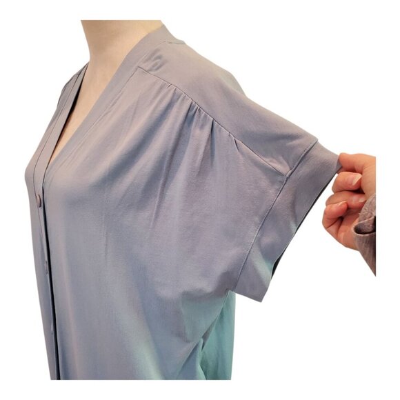 NWT MASAI COPENHAGEN SZ XL Odera Shift Dress Ashley Blue - Picture 7 of 15